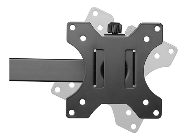 Neomounts FPMA-D540BLACK - Mounting kit (desk mount) - full-motion - for flat panel - black - screen size: 10\"-32\" - clamp mountable, grommet