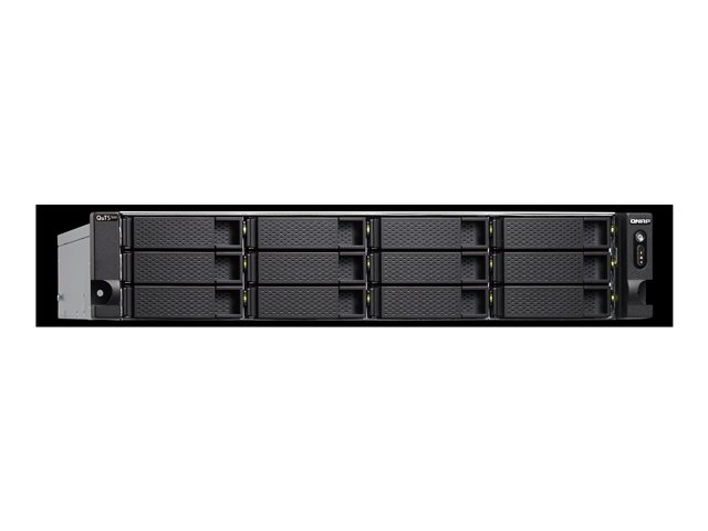 QNAP TS-h1886XU-RP R2 - NAS server - 18 bays - rack-mountable - SATA 6Gb/s - RAID RAID 0, 1, 5, 6, 10, 50, JBOD, 60, RAID TP - RAM 32 GB - 2.5 Gigabit Ethernet / 10 Gigabit Ethernet - iSCSI support - 2U