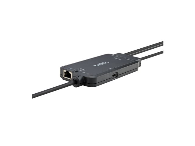TAA KVM DOCK USB-C TO (2) DP/USB-B CABLES W/ RJ45 AND POWER
