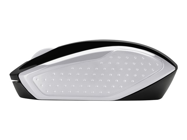 HP 200 - Mouse - right and left-handed - optical - wireless - 2.4 GHz - USB wireless receiver - silver - for HP 20, 22, 24, 27, 460, Pavilion 24, 27, 590, 595, TP01, Pavilion Laptop 14, 15
