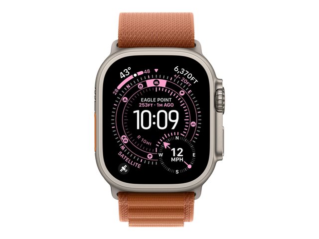 49mm Terra Cotta AlpineLoop -Medium - Natural Titanium Finish