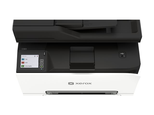 Xerox C303 A4 30ppm Wireless Duplex Copy/Print/Scan/Fax PS3 PCL5e/6 DADF 2 Trays Total 251 Sheets EU