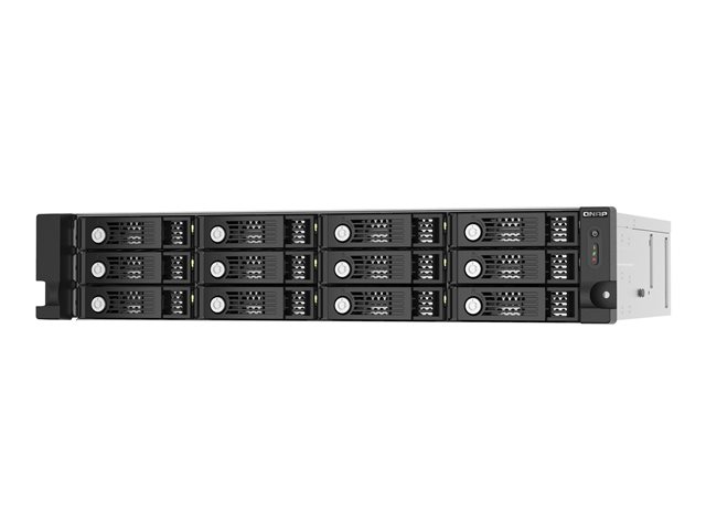 QNAP TL-R1220Sep-RP - Hard drive array - 12 bays (SATA-600 / SAS-3) - SAS 12Gb/s (external) - rack-mountable - 2U