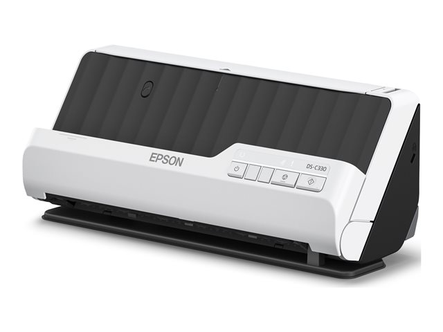 Epson DS-C330 - Sheetfed scanner - Duplex - A4/Legal - 600 dpi x 600 dpi - ADF (20 pages) - up to 3500 scans per day - USB 2.0