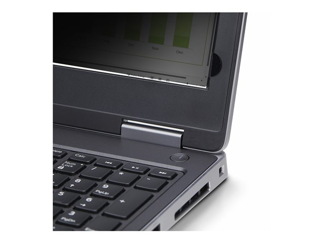 StarTech.com 14-inch 16:10 Laptop Touch Privacy Screen, Flip-Up - Notebook privacy filter - 2-way - adhesive, hinge tabs, flip hinges - 14\" - transparent
