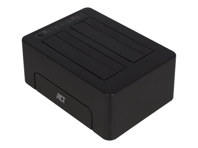 Hardeschijf-/SSD-dokstation - 2,5\" / 3,5\" gedeeld - SATA 6Gb/s - USB 3.2 (Gen 1) - zwart