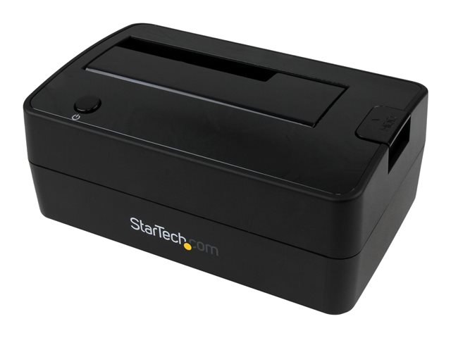 StarTech.com USB 3.1 (10Gbps) Single-Bay Dock for 2.5\"/3.5\" SATA SSD/HDD - USB 3.1 Hard Drive Docking Station with UASP (SDOCKU313) - Storage controller - 2.5\", 3.5\" - USB 3.1 (Gen 2) - black