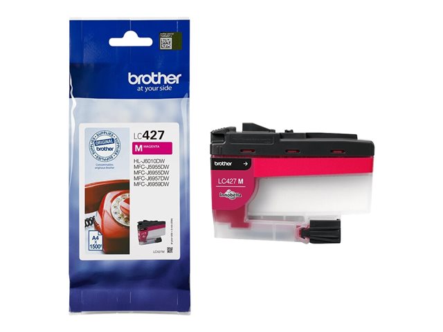 Brother LC427M - Magenta - original - ink cartridge - for Brother HL-J6010DW, MFC-J5955DW, MFC-J6955DW, MFC-J6957DW