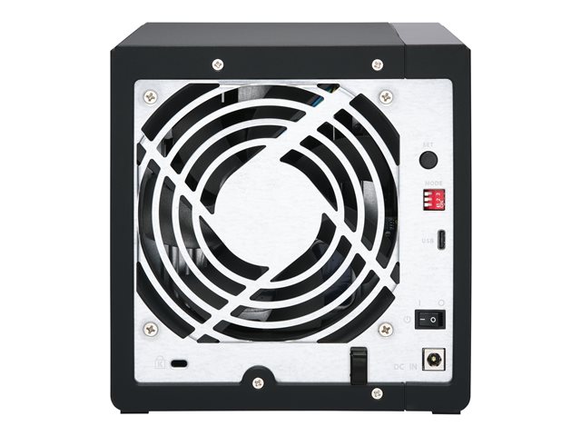 QNAP TR-004 - Hard drive array - 0 TB - 4 bays (SATA-300) - USB 3.2 Gen 1 (external)