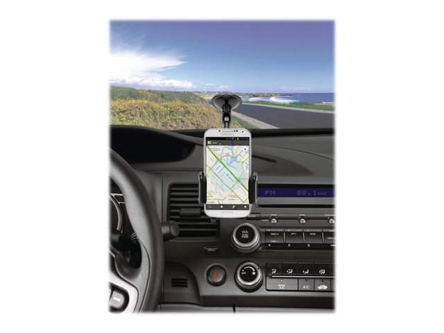 Kensington Windshield/Vent Car Mount for Smartphones - Car holder for mobile phone