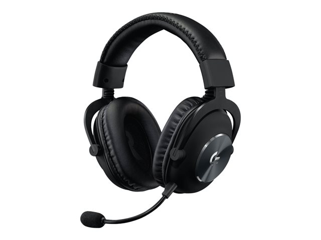 Logitech G Pro X - Headset - full size - wired - 3.5 mm jack - noise isolating