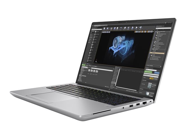 HP ZBook Fury 16 G10  / i7-13700HX / WWAN antenna / 512GB PCIe-4x4 NVMe TLC / 16GB (1x16GB) DDR5 5600 SODIMM Memory / NVIDIA RTX A1000 6 GB [BLANK] / W11p64 / 16.0 AG WUXGA (1920x1200) WLED+LBL 400 for WWAN w5MP IR bnt LCD Panel / WLAN Intel AX211 Wi-Fi 6