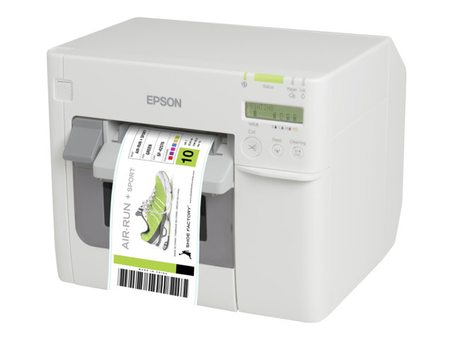 TM-C3500 color label printer white USB (incl NiceLabel CD)