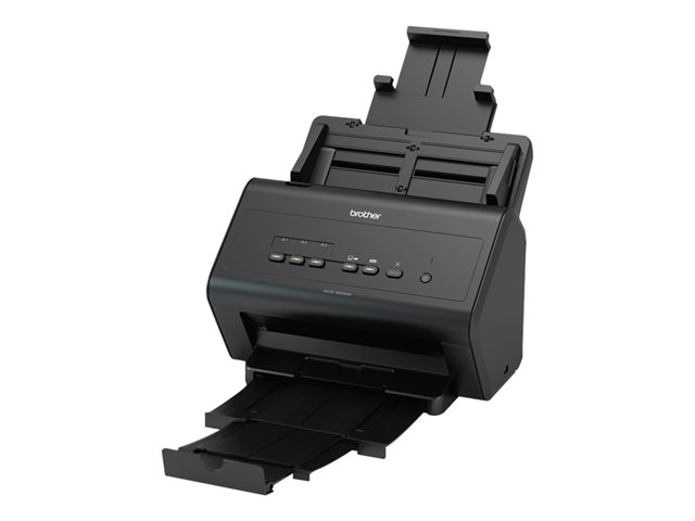 Brother ADS-3000N - Document scanner - Dual CIS - Duplex - A4 - 600 dpi x 600 dpi - up to 50 ppm (mono) / up to 50 ppm (colour) - ADF (50 sheets) - up to 3000 scans per day - USB 3.0, Gigabit LAN, USB 2.0 (Host)