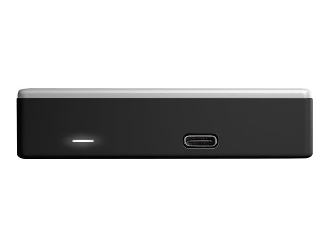 WD My Passport Ultra WDBFTM0040BSL - Hard drive - encrypted - 4 TB - external (portable) - USB 3.0 (USB-C connector) - 256-bit AES - silver