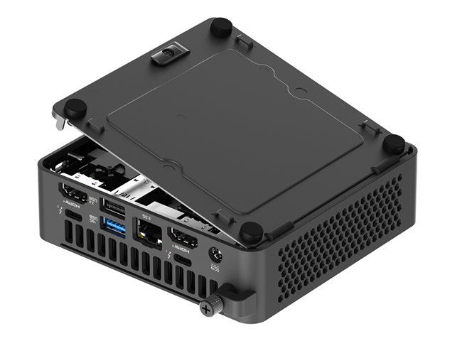 ASUS NUC 15 Pro Slim Kit RNUC15CRKC700002 - Barebone - mini PC 1 x Core 7 240H / up to 5.2 GHz - RAM 0 GB - Intel Graphics - Gigabit Ethernet, 2.5 Gigabit Ethernet, IEEE 802.11ax (Wi-Fi 6), Bluetooth 5.4, IEEE 802.11be (Wi-Fi 7) - black