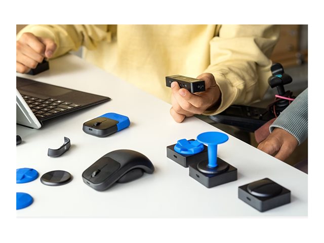 Microsoft Adaptive Dual Button - Accessibility controller - 8 buttons - wireless - Bluetooth - black