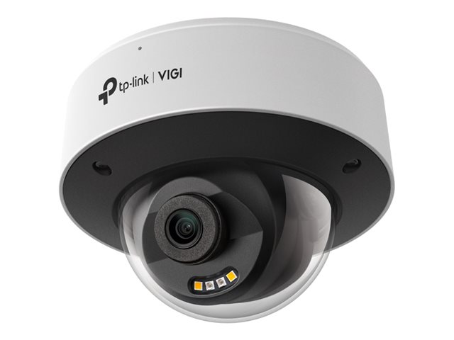 TP-Link VIGI InSight S245 V1 - Network surveillance camera - pan / tilt - dome - indoor, outdoor - vandal / weatherproof - colour (Day&Night) - 4 MP - 2688 x 1520 - M12 mount - fixed focal - audio - LAN 10/100 - H.265+, H.265, H.264+, H.264 - DC 12 V / PoE