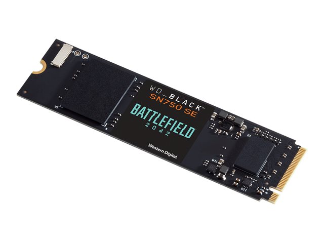 WD_BLACK SN750 SE WDBB9J5000ANC - Battlefield 2042 Bundle - SSD - 500 GB - internal - M.2 2280 - PCIe 4.0 (NVMe)