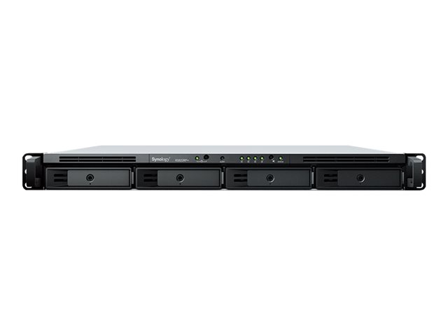 Synology RackStation RS822RP+ - NAS server - 4 bays - rack-mountable - SATA 6Gb/s - RAID RAID 0, 1, 5, 6, 10, JBOD - RAM 2 GB - Gigabit Ethernet - iSCSI support - 1U