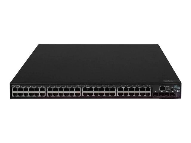 HPE FlexNetwork 5140 48G PoE+ 4SFP+ EI - Switch - L3 - smart - 48 x 10/100/1000 (PoE+) + 4 x 10 Gigabit Ethernet / 1 Gigabit Ethernet SFP+ - rack-mountable - PoE+ (370 W)