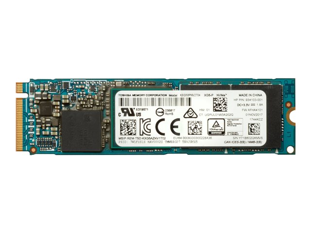 HP Z Turbo Drive Quad Pro - SSD - 1 TB - internal - for Workstation Z4 G4, Z6 G4, Z8 G4