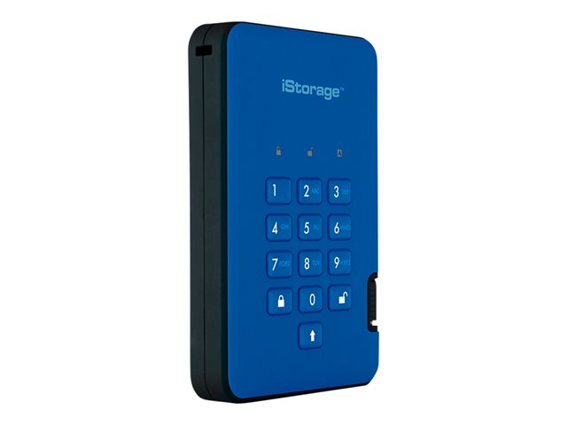 diskAshur2 SSD 256bit 128GB Blue