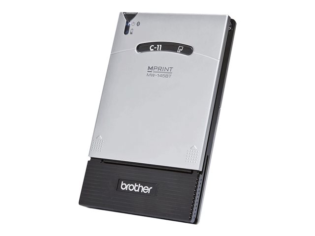 Brother m-PRINT MW-145BT - Printer - B/W - direct thermal - A7 - 300 dpi - up to 4 ppm - capacity: 50 sheets - USB, Bluetooth