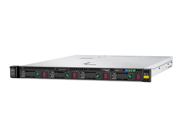 HPE StoreEasy 1460 - NAS server - 4 bays - 32 TB - rack-mountable - SATA 6Gb/s / SAS 12Gb/s - HDD 8 TB x 4 - RAID RAID 0, 1, 5, 6, 10, 50, 60, 1 ADM, 10 ADM - RAM 16 GB - Gigabit Ethernet - iSCSI support - 1U