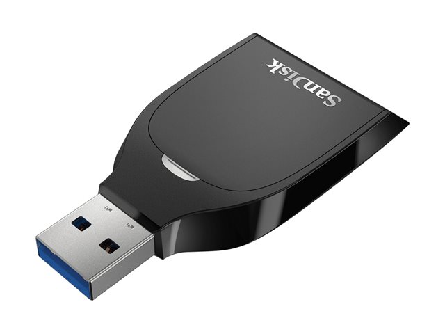 SanDisk QuickFlow - Card reader (SDXC UHS-I, SDHC UHS-I, SDXC, SDHC, SD) - USB 3.2 Gen 1