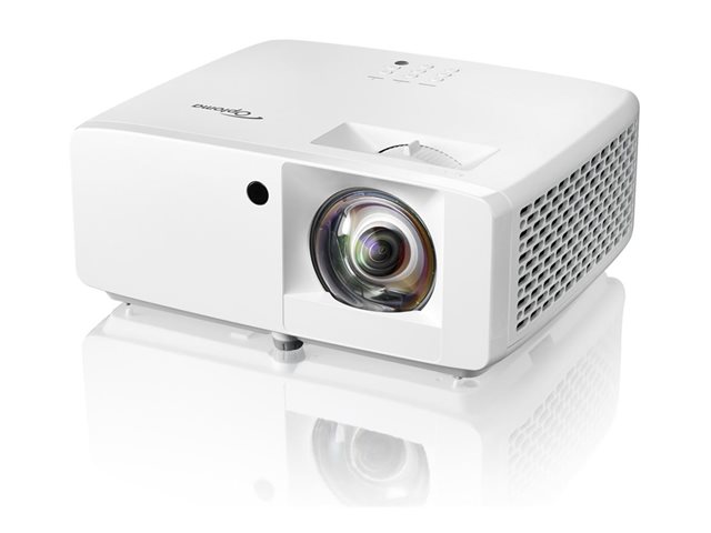 Optoma ZH350ST - DLP projector - laser - portable - 3D - 3500 lumens - Full HD (1920 x 1080) - 16:9 - 1080p - short-throw fixed lens