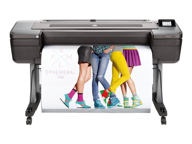 HP DesignJet Z9+ PostScript - 44\" large-format printer - colour - ink-jet - Roll (111.8 cm) - 2400 x 1200 dpi - up to 1.2 min/page (mono) / up to 1.2 min/page (colour) - Gigabit LAN, USB host - cutter