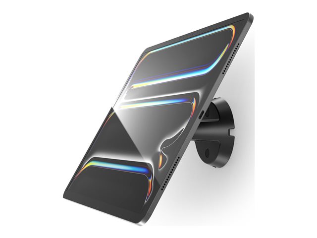 Compulocks Universal Invisible Mount Tilting Wall Mount - Mounting kit (wall mount) - for tablet - invisible - black - screen size: up to 13\" - mounting interface: 100 x 100 mm