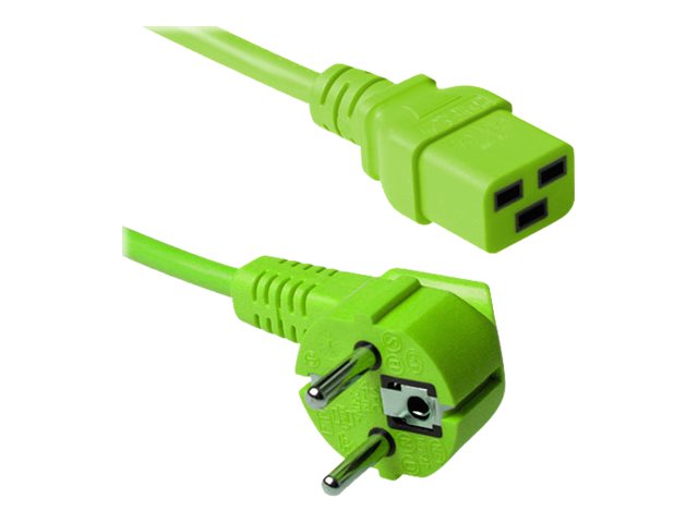 PWR CORD CEE7/7 - C19 GN 1.20M. 1 stk