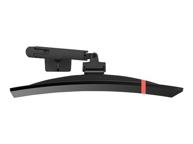 Ergotron HX - Mounting kit (articulating arm, desk clamp mount, grommet mount, mounting hardware, extension part, HD pivot) - Constant Force Technology - for LCD display/ curved LCD display - matte black - screen size: up to 49\"