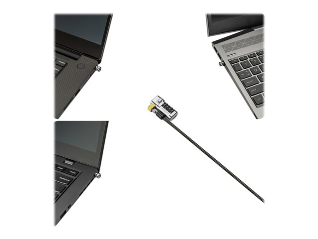 Kensington ClickSafe Universal Combination Laptop Lock - Security cable lock - 1.8 m