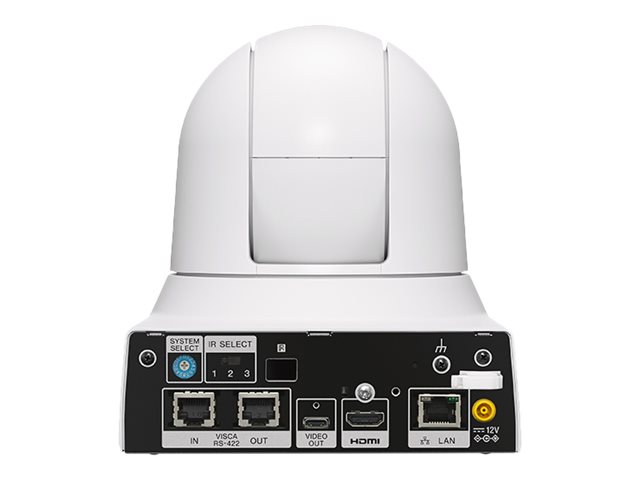 Sony 4K30P PTZ camera with 30x (with CIZ) zoom and simple UVC or HDMI connection - white