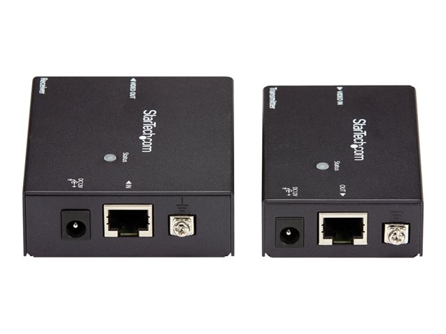 StarTech.com HDMI over CAT5e / CAT6 Ethernet Extender with HDBaseT - 4K@115ft, 1080p@230ft - HDMI Video Transmitter and Receiver Kit w/ POC (ST121HDBTE) - Video/audio extender - over CAT 5e/6 - up to 70 m - for P/N: ST121HDBTRP, ST124HD4K, SVA12M2NEUA, SVA12M5NA