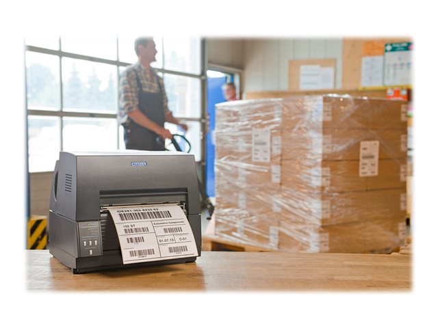 CL-S6621XL LABEL PRINTER 8IN MEDIA HOLDER GREY UKEN PL