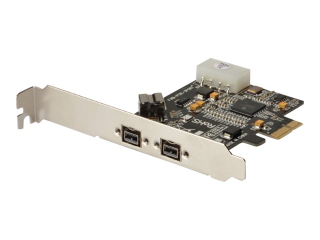 IEEE 1394B PCIEXPRESS ADD-ON CARD 3-PORT 2X9-PIN EXTERN+1X9-PIN INTERN XIO2213B