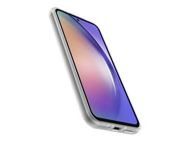 OtterBox React Series - Back cover for mobile phone - antimicrobial - thermoplastic elastomer (TPE), polycarbonate - clear - for Samsung Galaxy A54