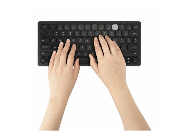 Kensington - Keyboard - wireless - 2.4 GHz, Bluetooth 3.0, Bluetooth 5.0 - Belgium