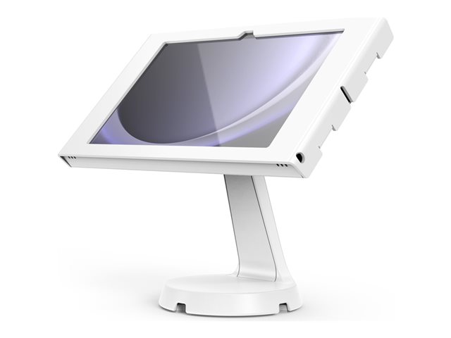 Compulocks Galaxy Tab A9+ Apex Enclosure Mast Stand - Mounting kit (enclosure, stand) - for tablet - lockable - metal frame - white - screen size: 11\" - counter top, wall-mountable - for Samsung Galaxy Tab A9+