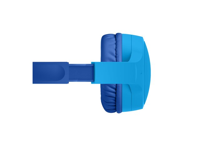 Belkin SoundForm Mini - Headphones with mic - on-ear - Bluetooth - wireless, wired - 3.5 mm jack - blue