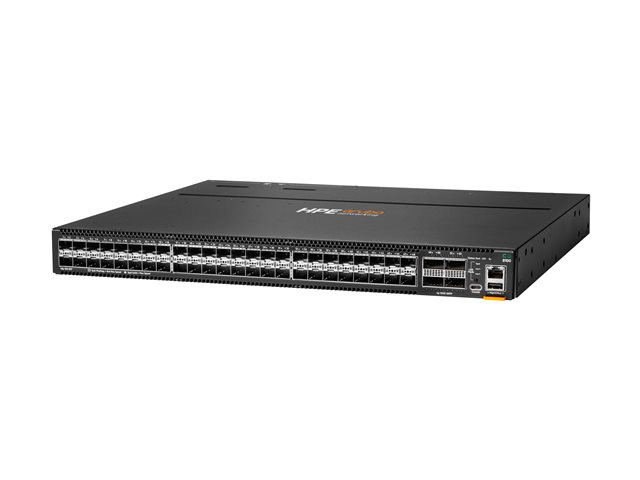 HPE Aruba Networking CX 8100 48x10G SFP+ 4x40/100G QSFP28 Switch - Switch - L3 - Managed - 48 x 1 Gigabit / 10 Gigabit SFP / SFP+ + 4 x 40 Gigabit QSFP+ / 100 Gigabit QSFP28 - back to front airflow - rack-mountable