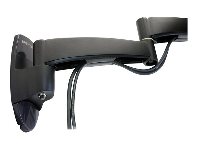 Ergotron 200 Series - Mounting kit (wall arm) - for Monitor - steel - black - screen size: up to 32\" - wall-mountable