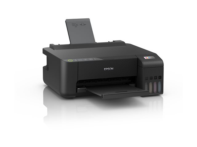 Epson EcoTank ET-1810 - Printer - colour - ink-jet - refillable - A4 - 5760 x 1440 dpi - up to 10 ppm (mono) / up to 5 ppm (colour) - capacity: 100 sheets - USB, Wi-Fi - black