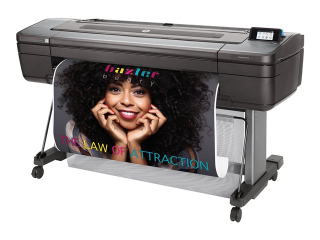 HP DesignJet Z9+dr PostScript - 44\" large-format printer - colour - ink-jet - Roll (111.8 cm) - 2400 x 1200 dpi - up to 73.9 sq.m/hour (mono) / up to 73.9 sq.m/hour (colour) - capacity: 2 rolls - Gigabit LAN, USB host - cutter