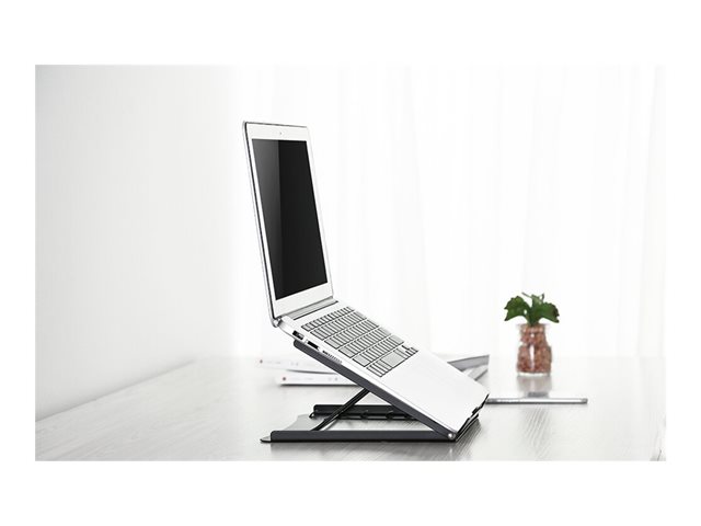 Neomounts NSLS075 - Stand - for notebook - powder-coated steel - black - screen size: 10\"-15\" - desktop