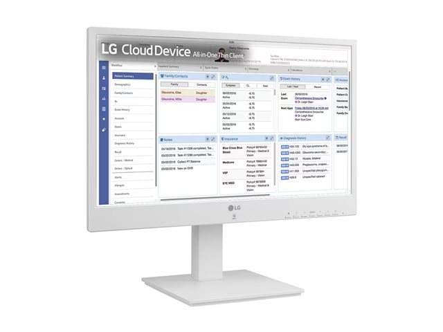 LG 24CR671N-2P - Thin client - all-in-one 1 x Pentium Silver N6005 / up to 3.3 GHz - RAM 8 GB - SSD 256 GB - NVMe - UHD Graphics - Gigabit Ethernet, IEEE 802.11ax (Wi-Fi 6) - no OS - monitor: LED 23.8\" 1920 x 1080 (Full HD) @ 60 Hz